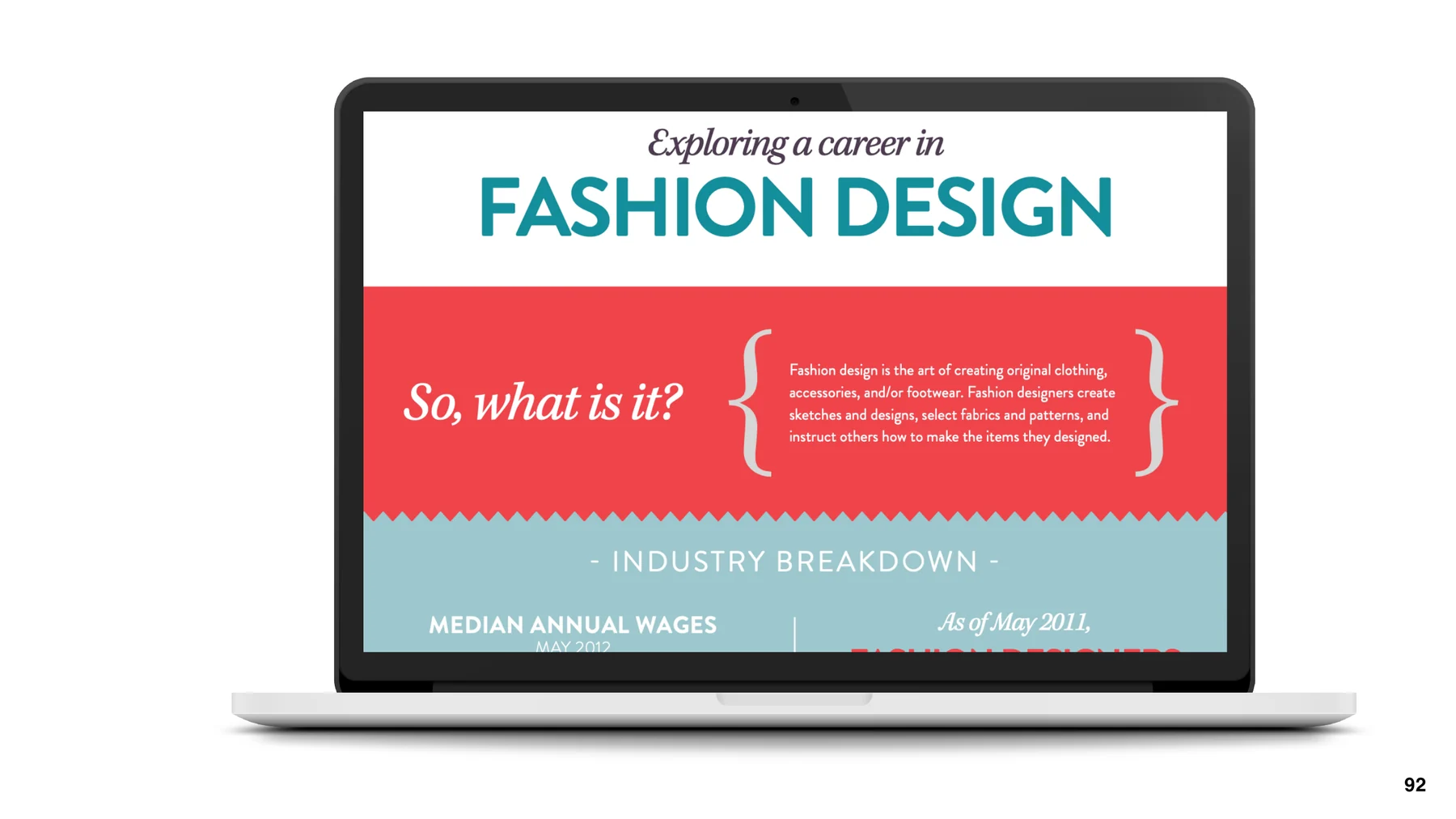 RMCAD content marketing laptop mockup for fashion design