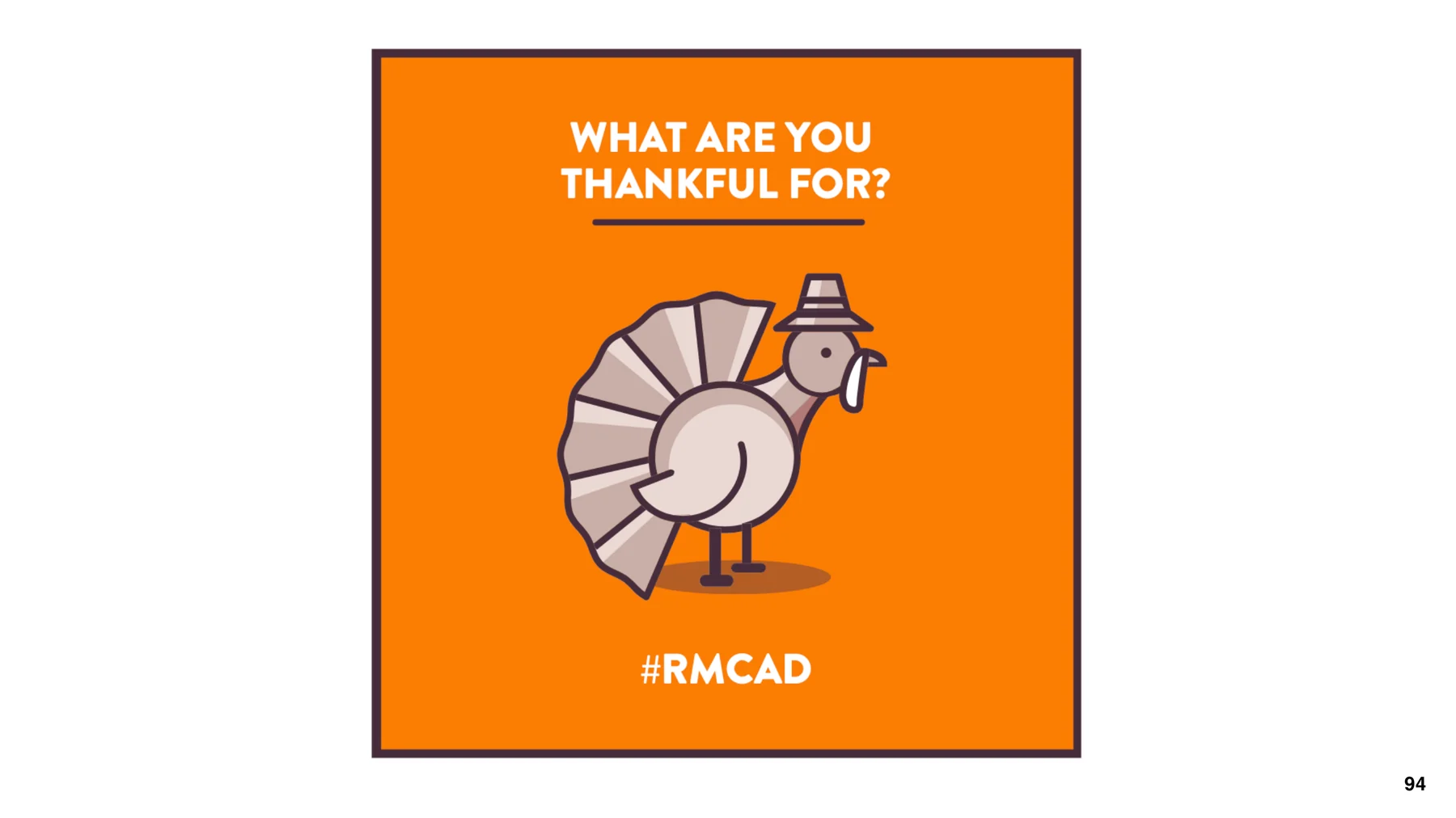 RMCAD Thanksgiving social creative