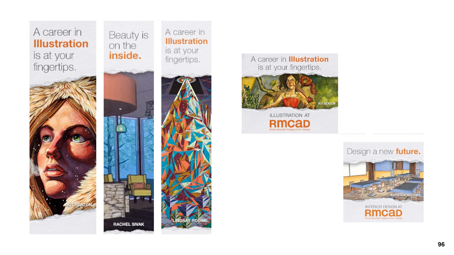 RMCAD program advertising campaign formats