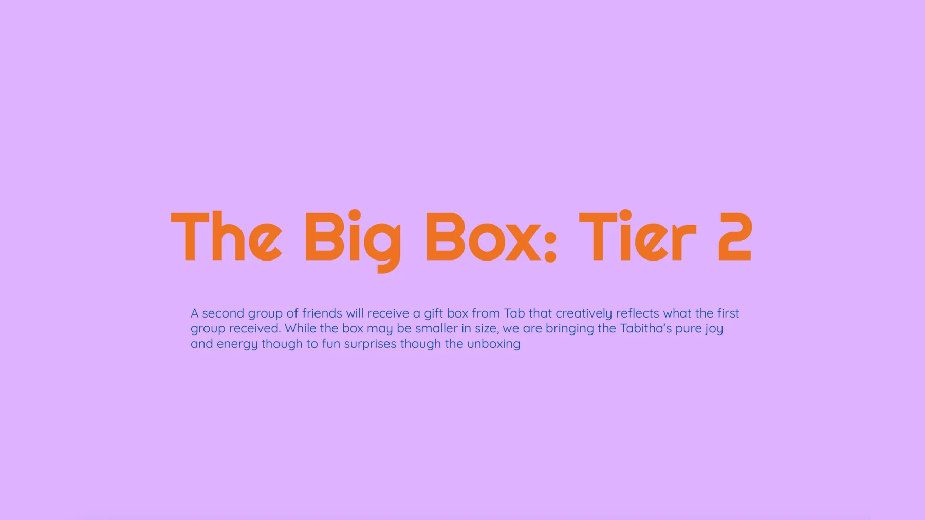 Target Tabitha Brown Big Box Tier 2 title slide