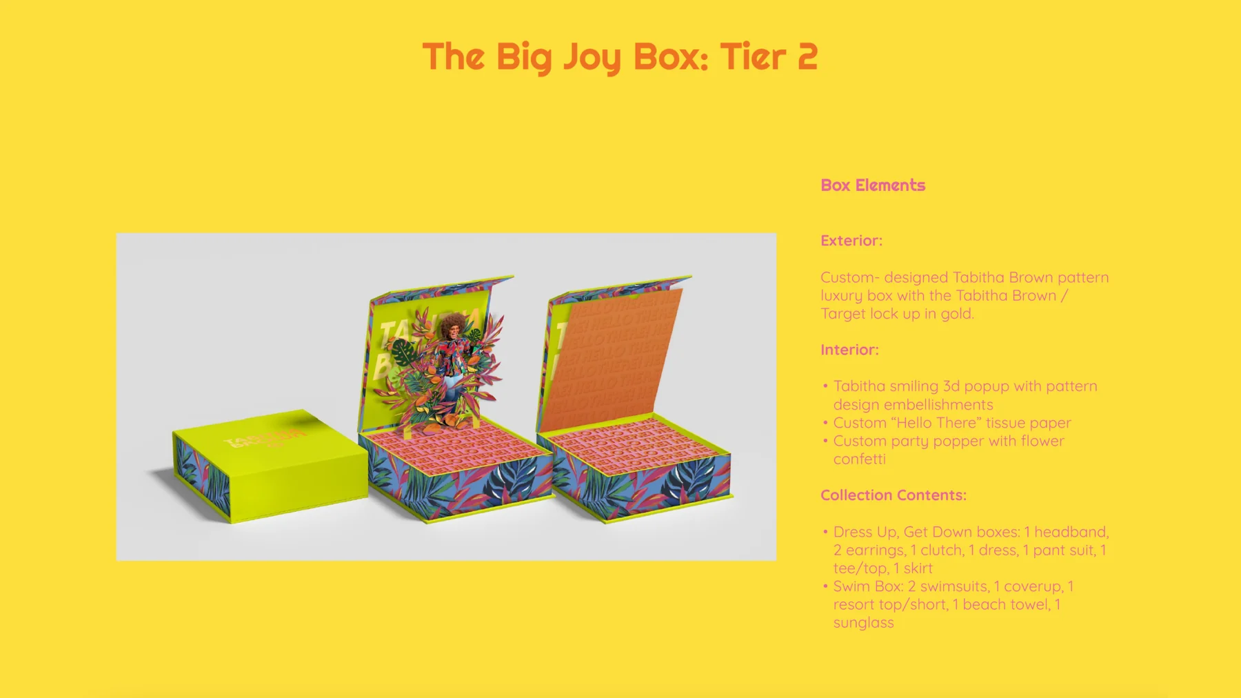 Target Tabitha Brown Big Joy Box Tier 2 slide
