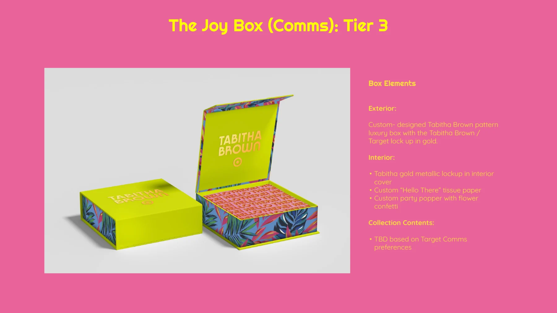Target Tabitha Brown Little Joy Box Tier 3 slide