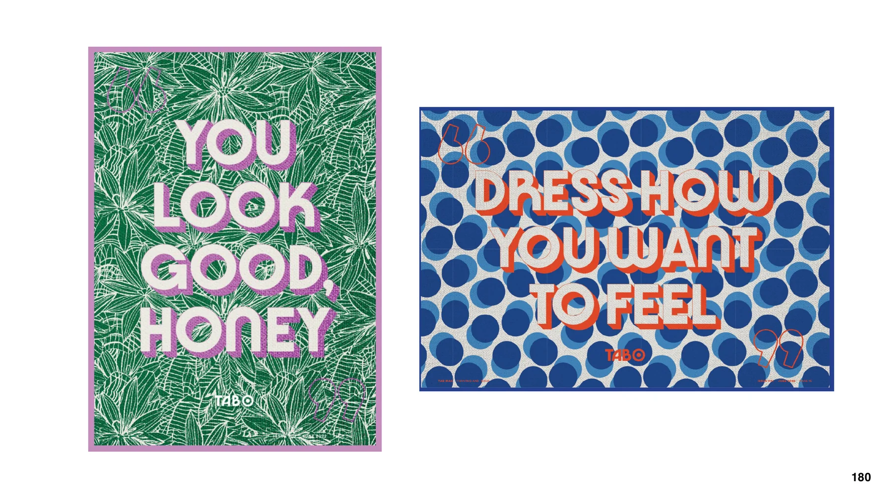 Target Tabitha Brown poster-style print creative reading You look good honey and Dress how you want to feel
